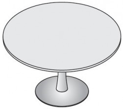 Круглый переговорный стол на металл. опоре Oxi 148568