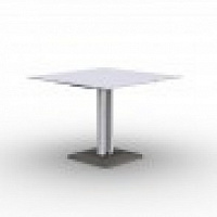 Регулируемый по высоте стол для заседаний (4 сидячих мест/8 стоячих) с металлической крышкой, закрыв Jazz CGM122