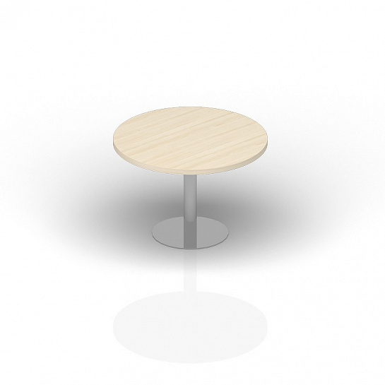 Стол для переговоров круглый. Меламин Orbis/Carre OC120