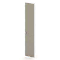 Дверь для шкафа стеклянная в раме высокая правая Estetica