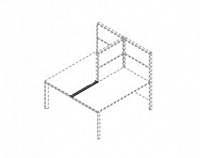 Центральный профиль покрытия для общих столов с группами разделения 5th Element 153202