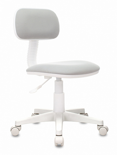 Кресло детское Бюрократ CH-W201NX серый 26-40 крестовина пластик пластик белый
